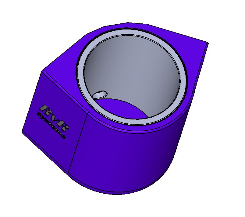 Aerox - Innenraum Tachohalter