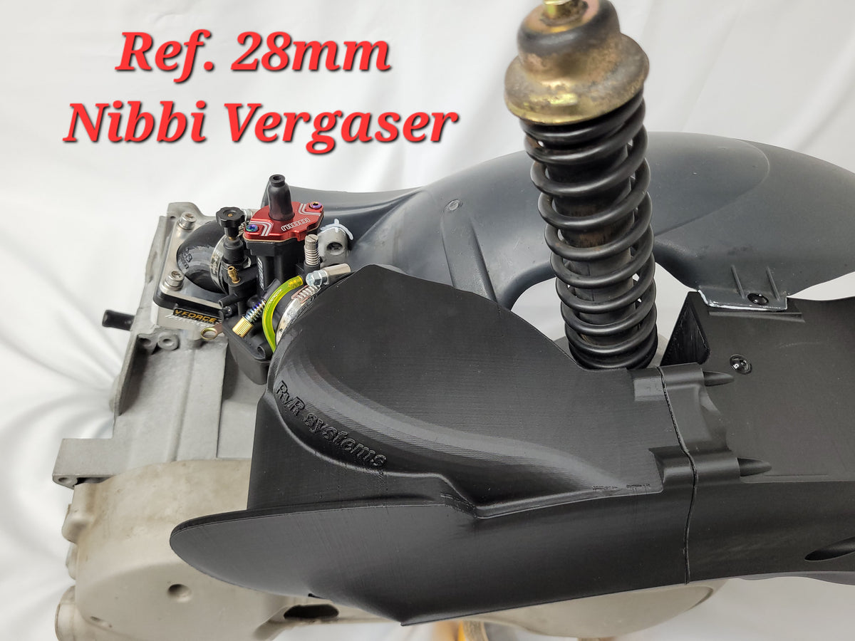 Piaggio Maxi - AIRBOX und VForce3 KX85 Spacer KIT