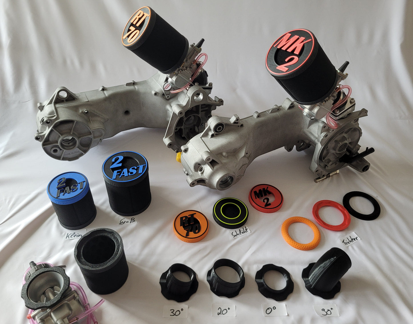 Piaggio - Multiverse - Luftfilter - Grundkörper & Anschluss