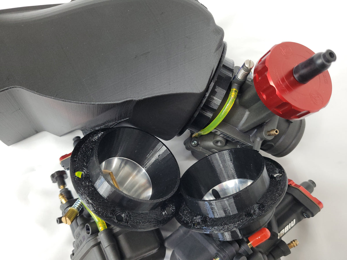 Piaggio Maxi - AIRBOX und VForce3 KX85 Spacer KIT