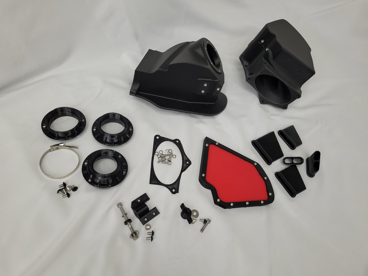 Piaggio Maxi - AIRBOX und VForce3 KX85 Spacer KIT
