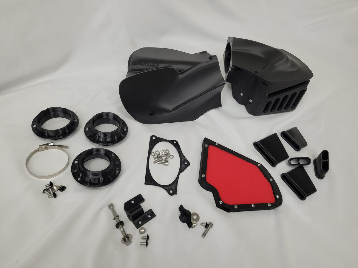 Piaggio Maxi - AIRBOX und VForce3 KX85 Spacer KIT