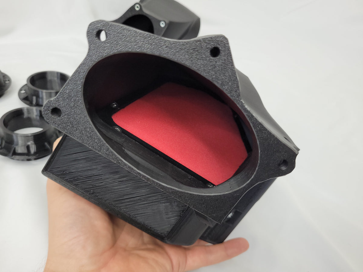 Piaggio Maxi - AIRBOX und VForce3 KX85 Spacer KIT