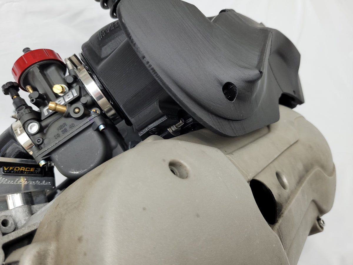 Piaggio Maxi - AIRBOX und VForce3 KX85 Spacer KIT